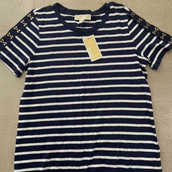 Michael Kors Striped T-shirt - Picture 1 of 3